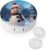YHEGBFD Brillenetui, Happy Snowman Kontaktlinsenbehälter, tragbarer Kontaktlinsenbehälter, Kontaktlinsenbox mit Spiegel, Happy Snowman, Einheitsgröße, Klassisch
