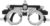 Optischer Versuchslinsenrahmen Optometrie Augentest, Verstellbarer PD Leichter Versuchslinsenrahmen, Augentestbrille Optisches Versuchsoptikerzubehör